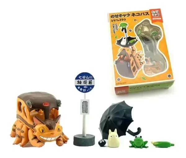 Producto - Diorama Gatobus 7cm - Mi vecino Totoro