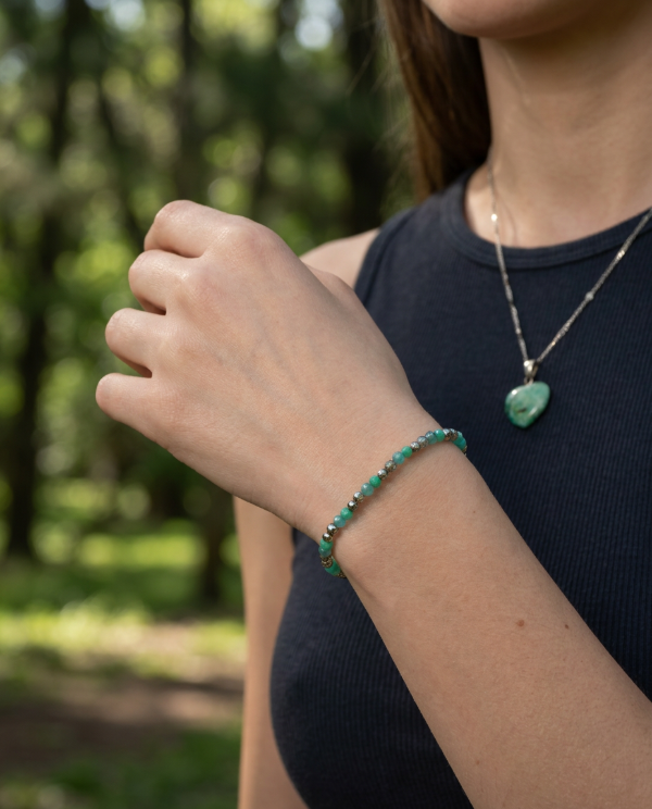 Producto - Pulsera San Benito Abad (verde mar) - 2