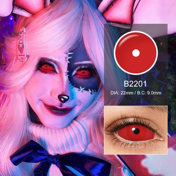 Producto - Lentes Sclera Red 22mm