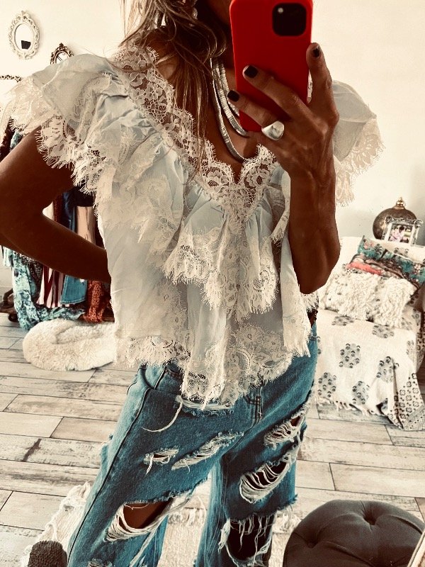 Producto - Blusa Analía celeste - 5