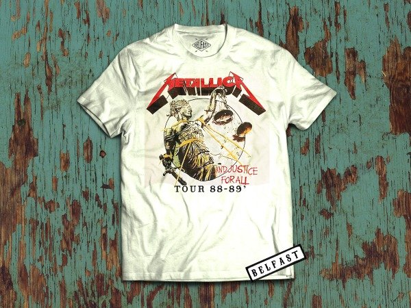 REMERA METALLICA AND JUSTICE FOR ALL — imagen 2