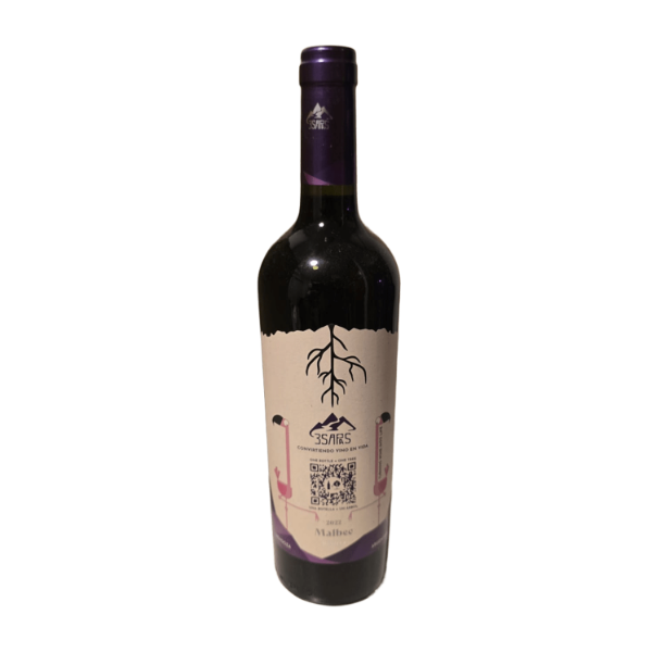 Producto - 3 Sapas Malbec Reserva 2022