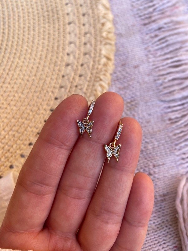 Producto - Ear cuff Monarca colgante