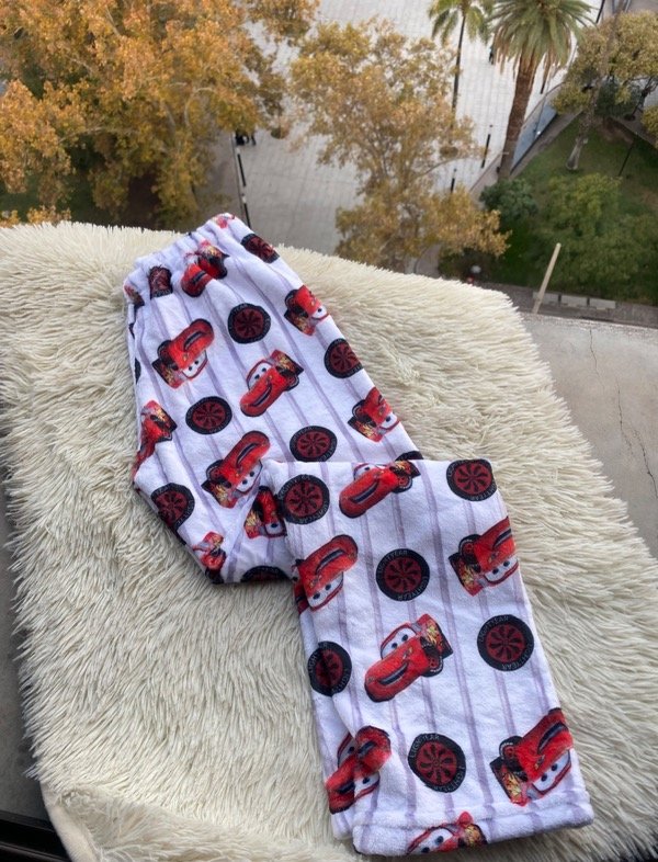Producto - Pantalón polar rayo niño