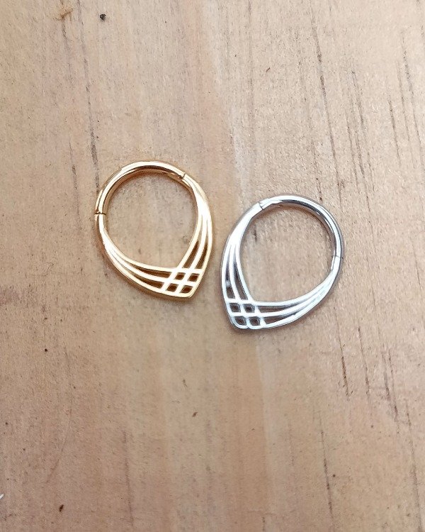 Producto - Piercing Clicker Dorado y Plateado