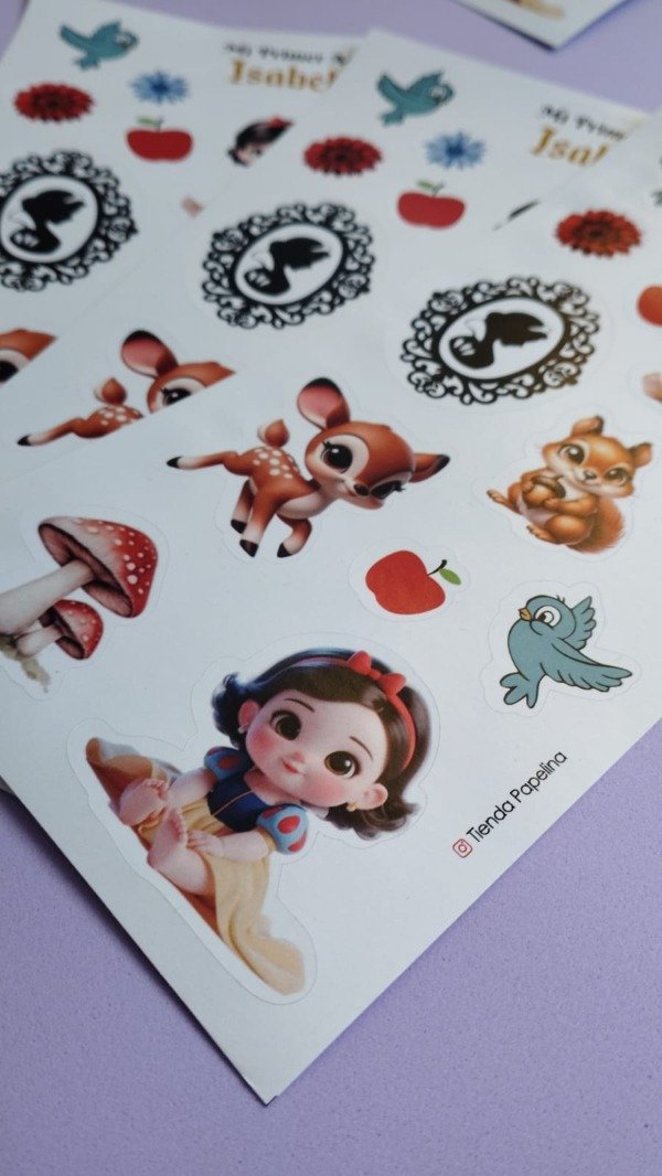 Producto - Plancha de sticker souvenir