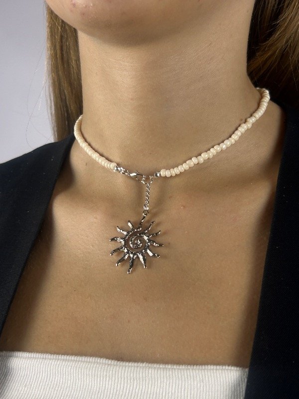 Producto - CHOCKER CORBATERO SOL PLATEADO 3240
