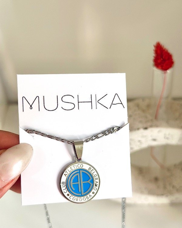 Producto - Cadena con dije escudo belgrano