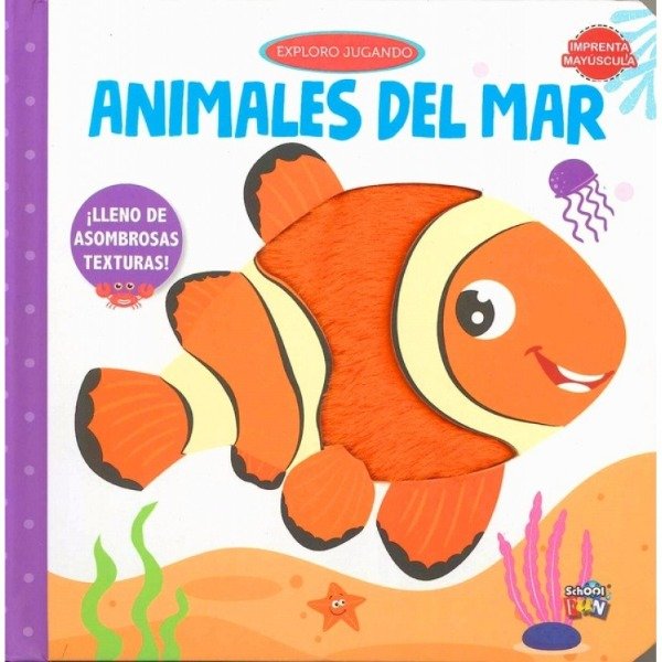Producto - Exploro Jugando  Animales de mar con textura