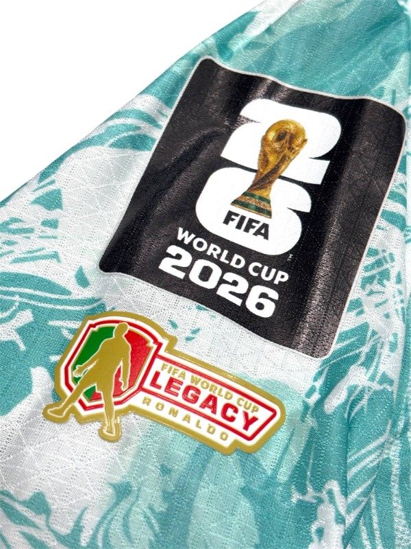 Producto - Portugal visitante 2026 Version Jugador Manga larga - 7 Ronaldo vs Croacia - 2