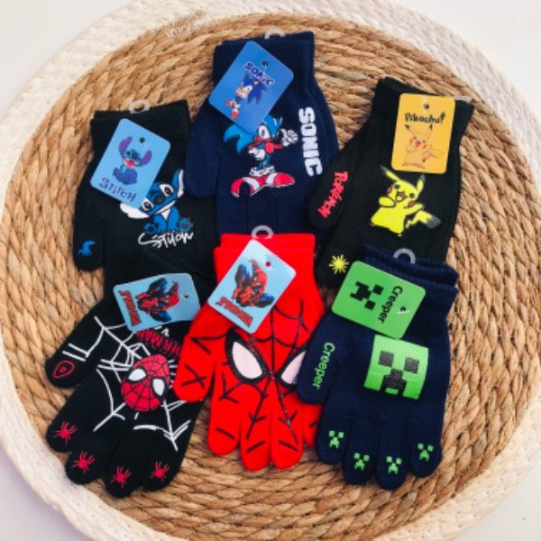 Producto - Guantes Kids Personajes Varon