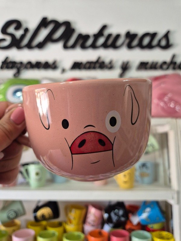 Producto - Tazoncito chancho Pato cara