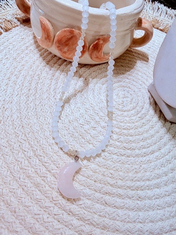 Producto - Collar Luna Rosa