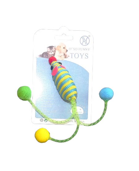 Producto - Ratita cordón con 3 pompones