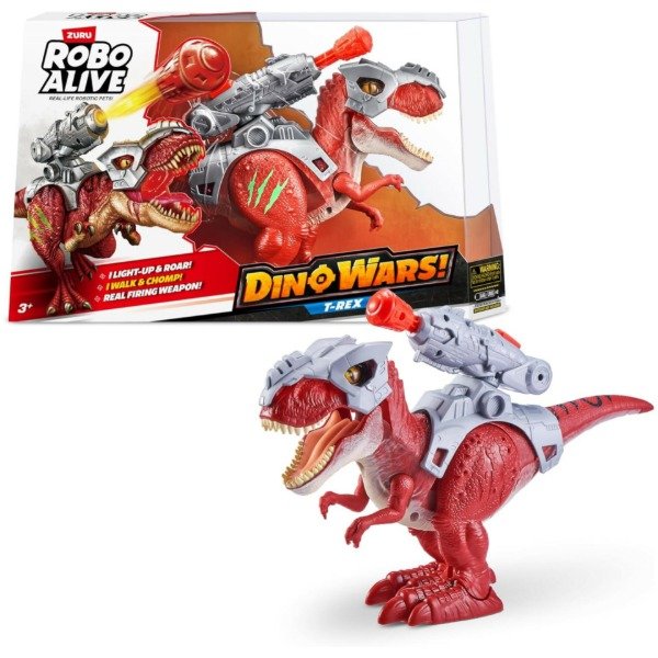 Producto - Robo Alive Real-Life Robotic Pets Dino Wars Walking T-Rex Tyrannosaurus
