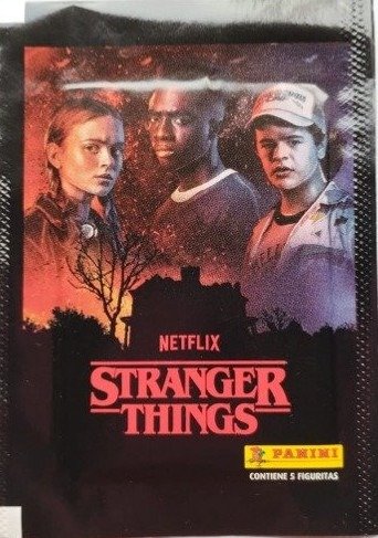 Producto - 9 Sobres de Figuritas STRANGER THINGS - Panini 2023