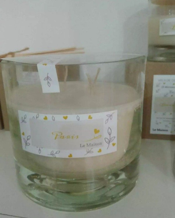 Producto - Vela Hielera Romantique Gold