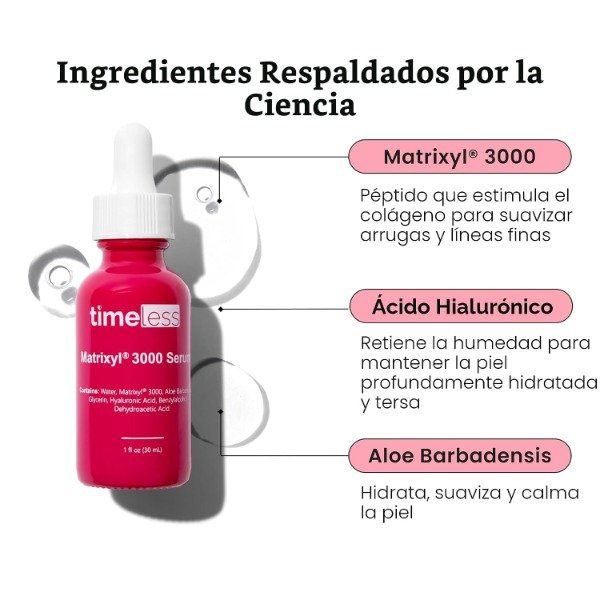 Producto - timeless Matrixyl 3000 serum 30ml - 1