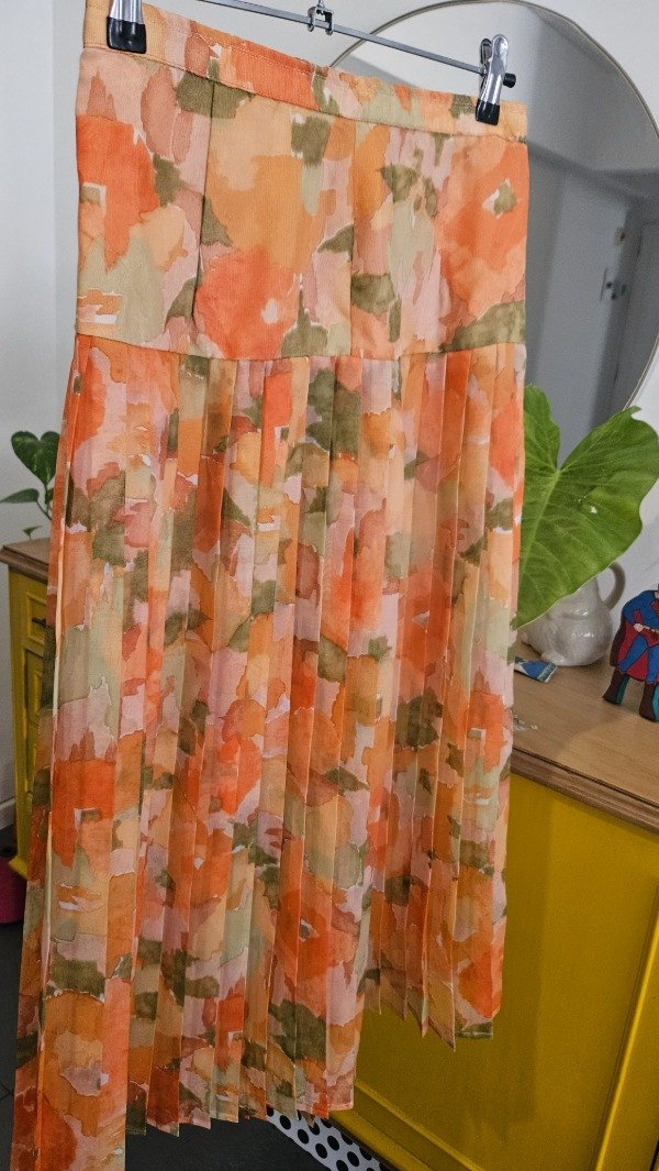 Producto - Falda Floreada Gasa