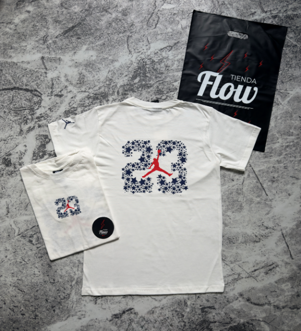 Producto - Remera Jordan STAR Blanca