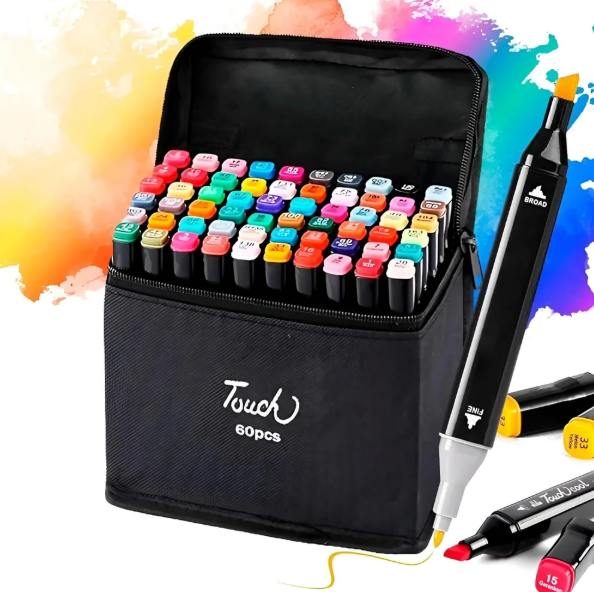 Producto - Marcadores Doble Punta Estuche X 60