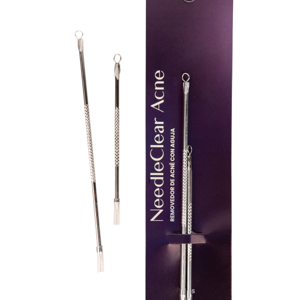 Producto - Kit 2 Agujas Para Extraccion De Puntos Negros Acero