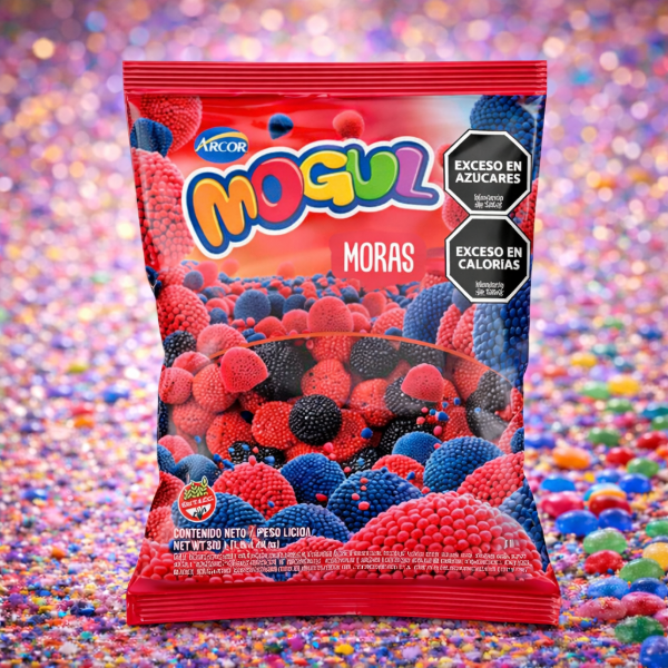 Producto - GOMITAS MOGUL MORAS 500g