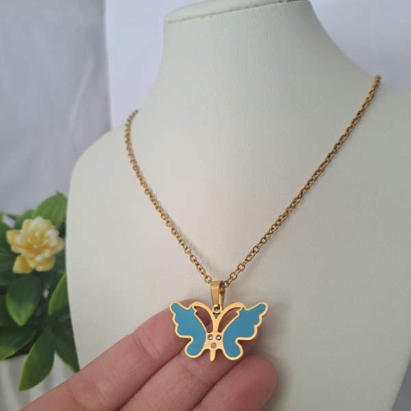 Producto - Collar Mariposa - Código: 000055 - 1