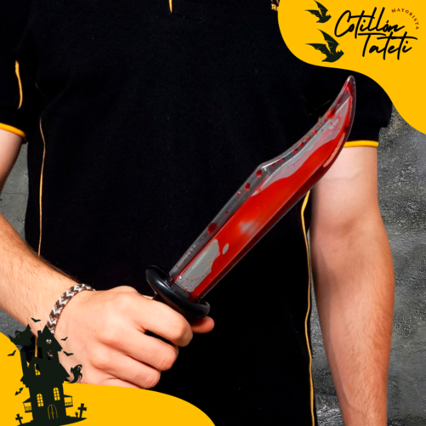 Producto - CUCHILLO SANGRIENTO GHOSTFACE SCREAM - 33cm