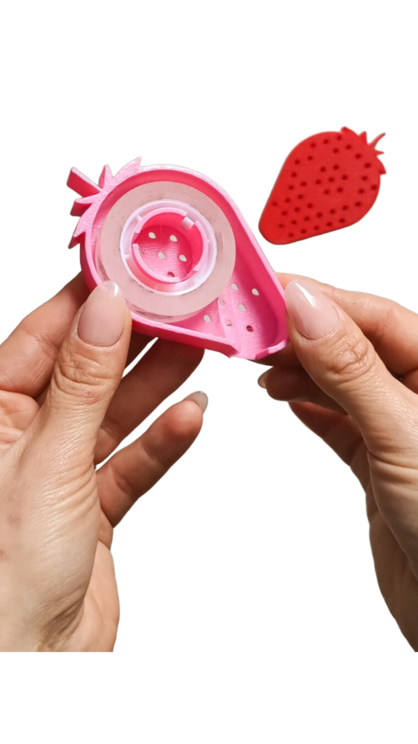 Producto - Dispensador De Cinta Adhesiva Versión Frutilla