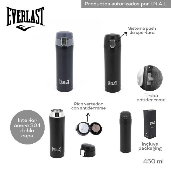 Producto - BOTELLA TÉRMICA EVERLAST COD 18478C - 0