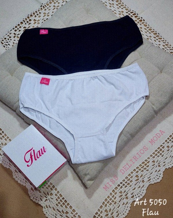 Producto - Pack X2 Bombachas Tiro Corto Algodón y Lycra 5050 FLAU