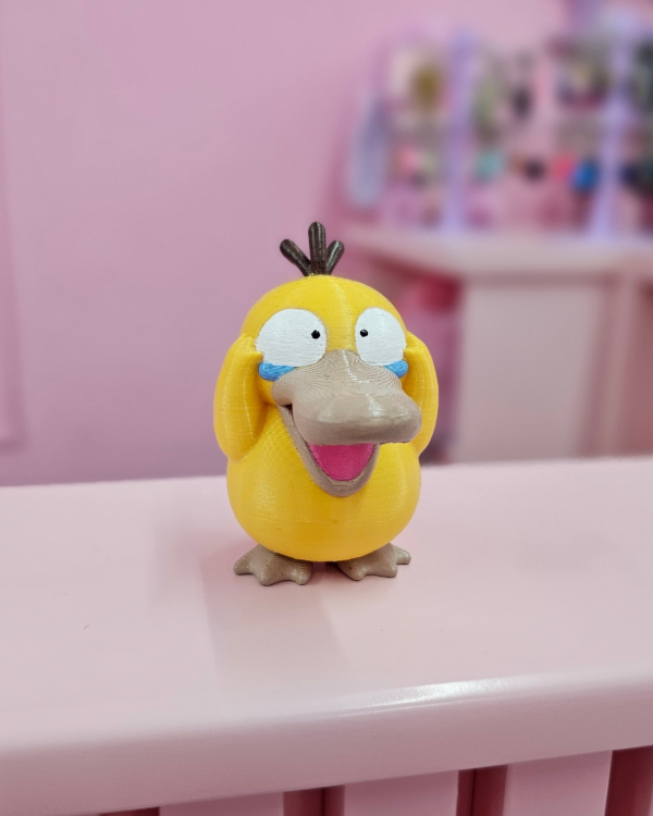 Producto - Figura Psyduck 3D (Marca Fekso Store)