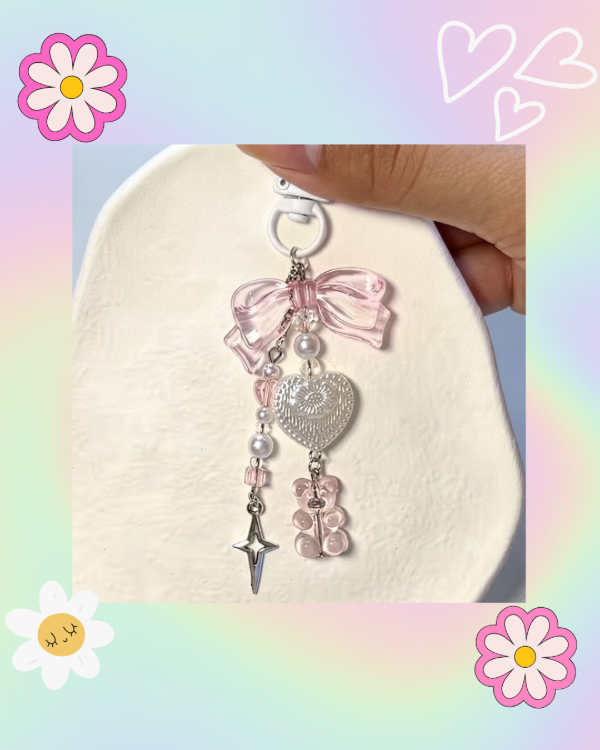 Producto - Llavero Colgante Osito Pink