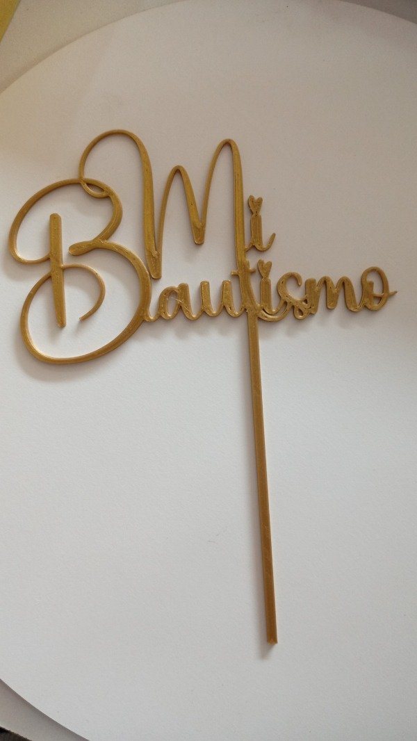 Producto - Topper Mi Bautismo