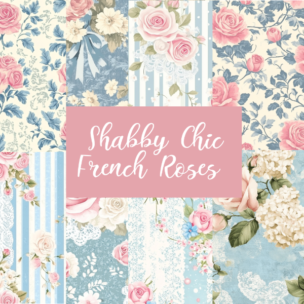 Producto - Shabby chic French roses - PA-F29