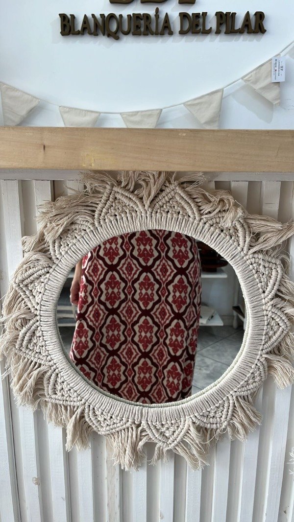 Producto - Espejo Macrame 45cm