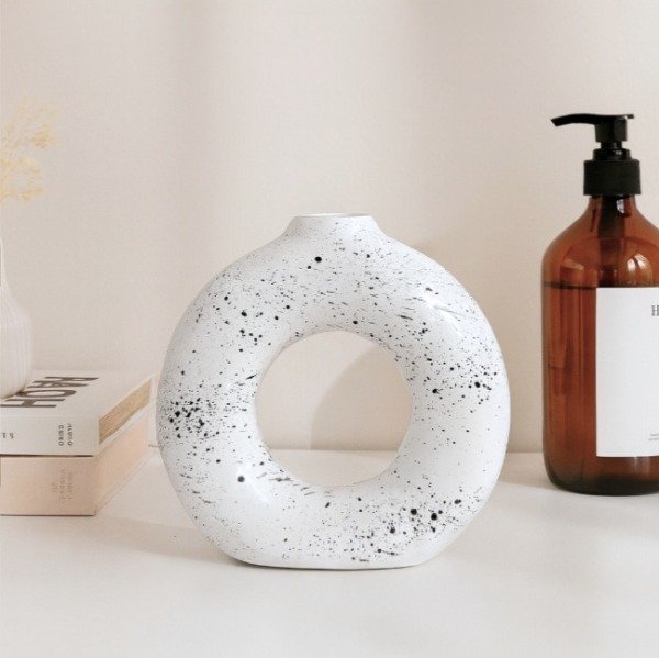 Producto - Florero ceramica chico pintitas