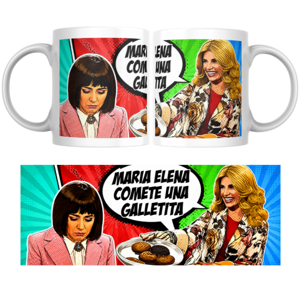 Producto - Taza - maria elena comete una galletita (Casados con hijos) escena color - 0