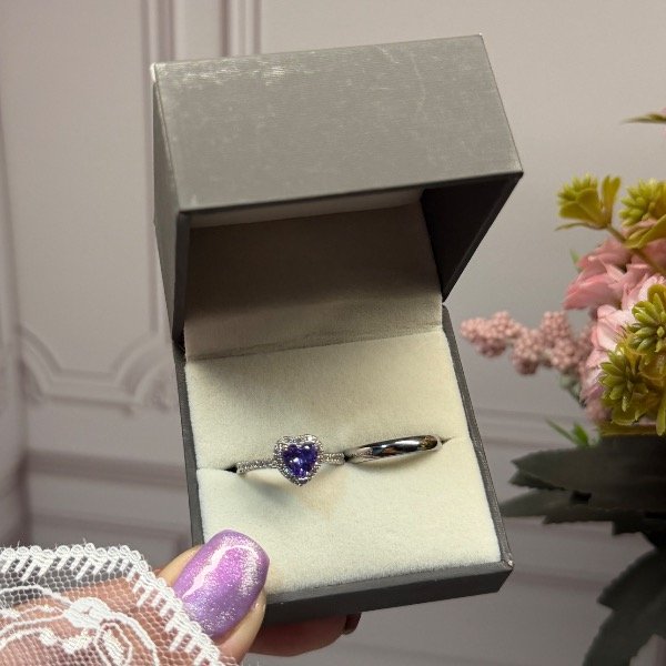 Producto - Anillos Promesa: Heart Rapunzel y Flynn - 2