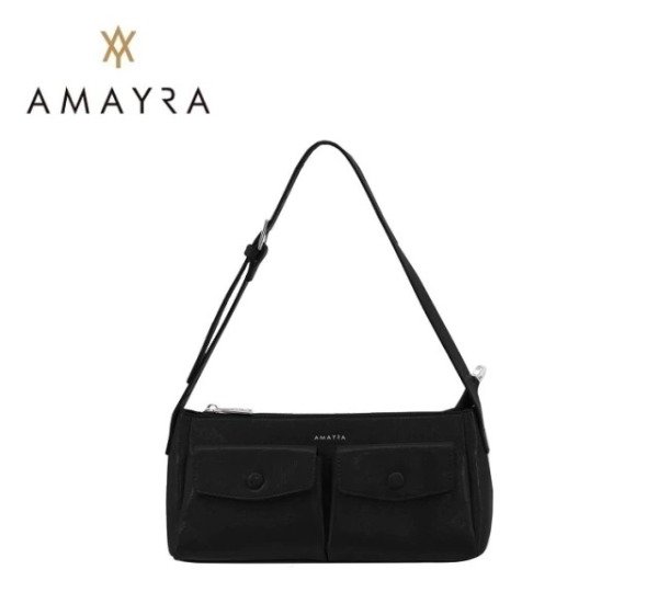 Producto - Cartera Amayra bolsillos negra 67-C27871R