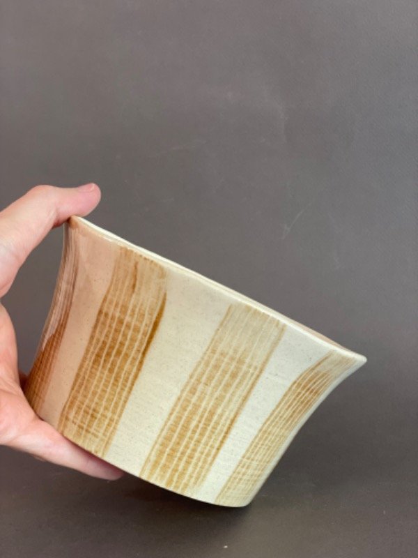 Producto - CONTENEDOR RAYAS OCRE
