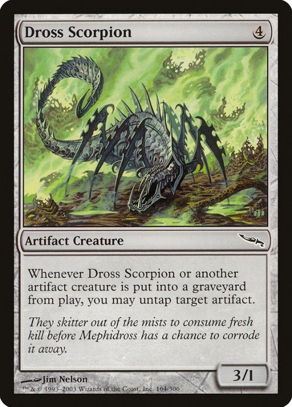 Producto - Dross Scorpion  Mirrodin