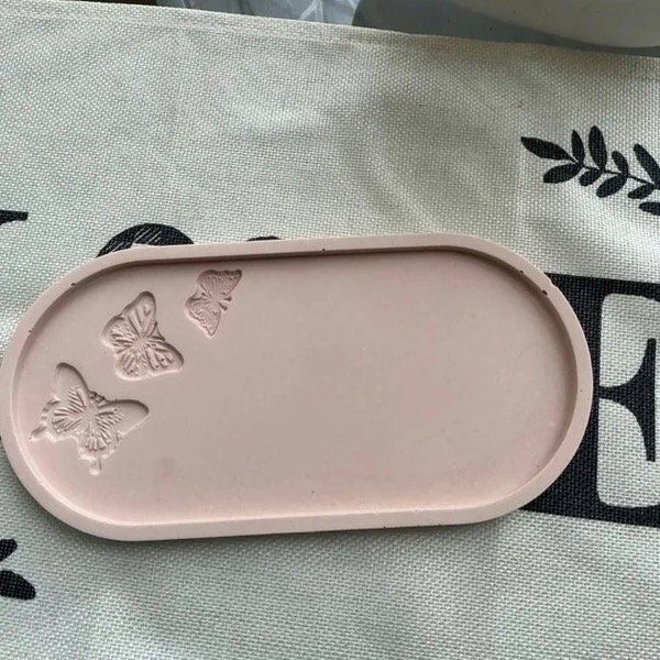 Producto - Molde Bandeja Ovalada Mariposas