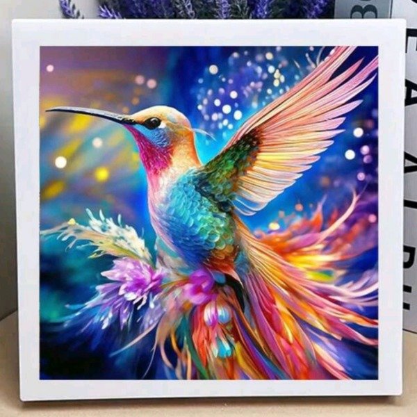 Producto - Diamond painting Colibri 40x40cm