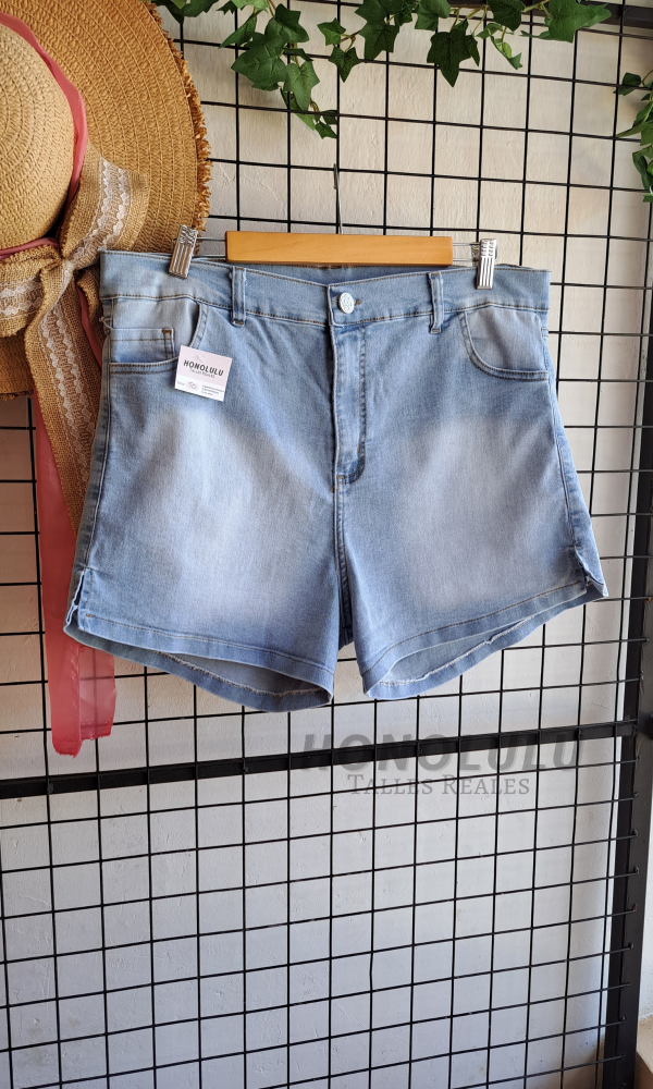 Producto - Short #Denim Celeste