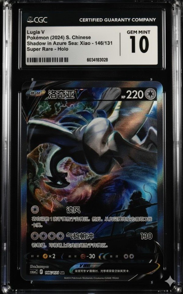 Producto - CGC 10 Lugia V 146/131 CS6aC SR Holo Alt Art Sword and Shield