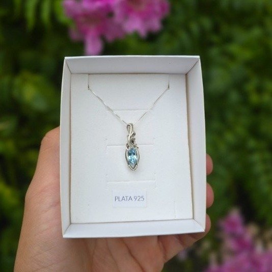 Producto - TOPACIO AZUL FACETADO