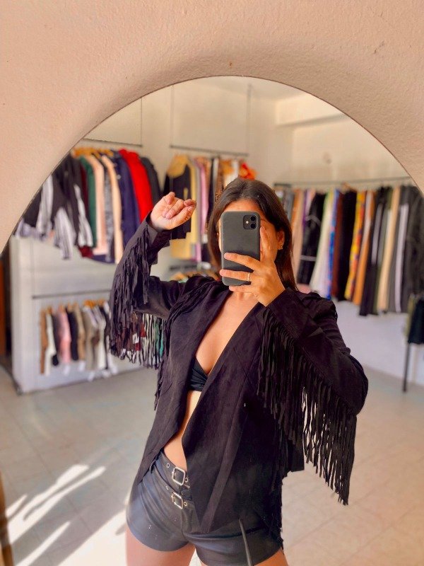 Producto - CAMPERA DE GAMUZA