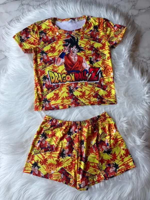 Producto - Pijama Dragon Ball full print manga corta niños